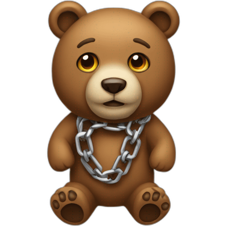 chain-bear emoji