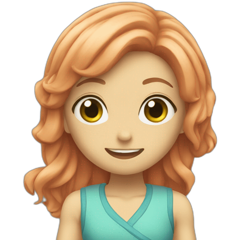 Nami-on-skate emoji