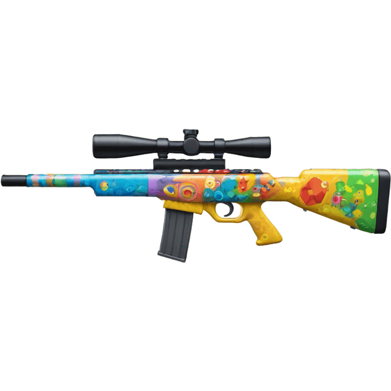 Toy sniper rifle  emoji