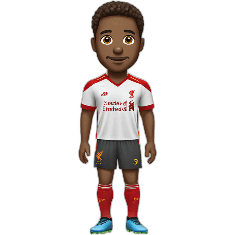 Liverpool soccer player emoji