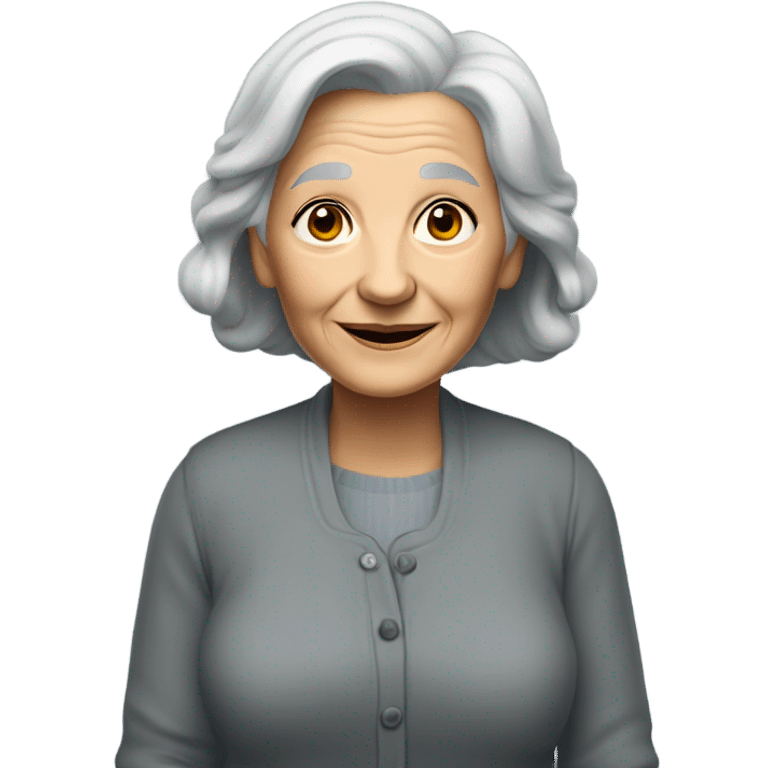 Old woman emoji