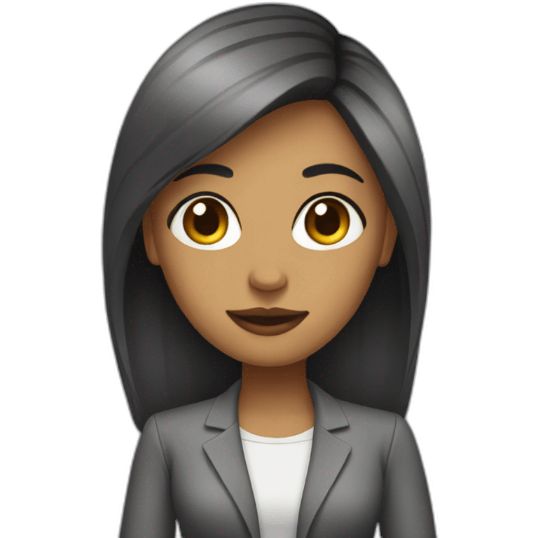 Girl-boss emoji