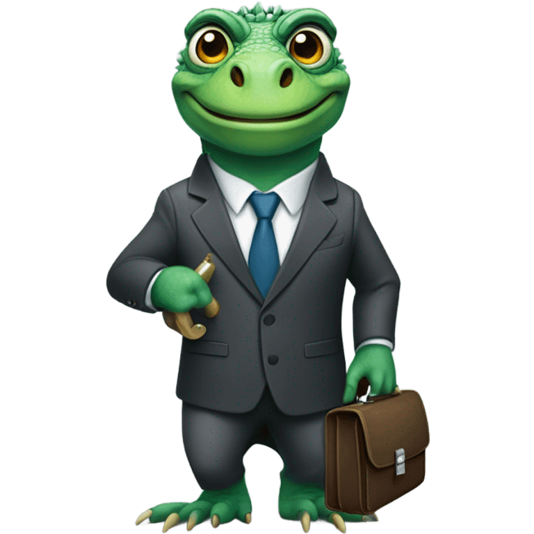 capitalist-iguana emoji