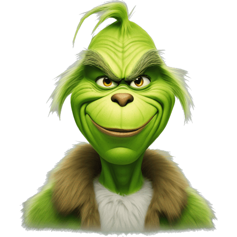 the grinch Jim Carey version  emoji