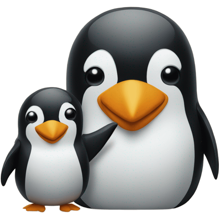 penguin and piv emoji