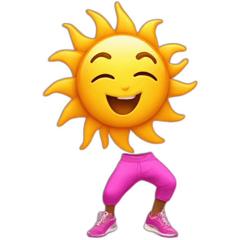 sun zumba emoji