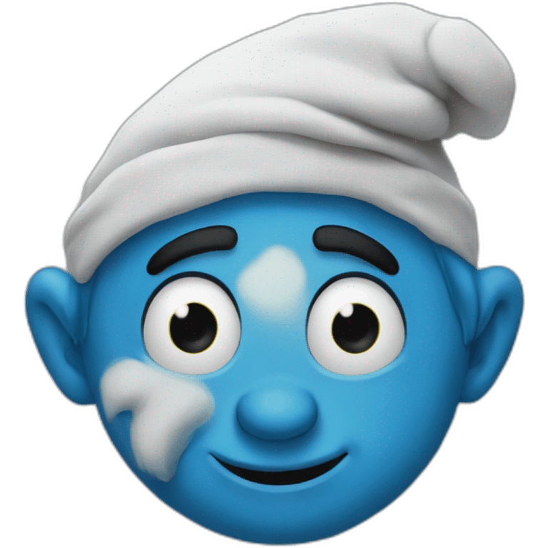 Smurf meme emoji