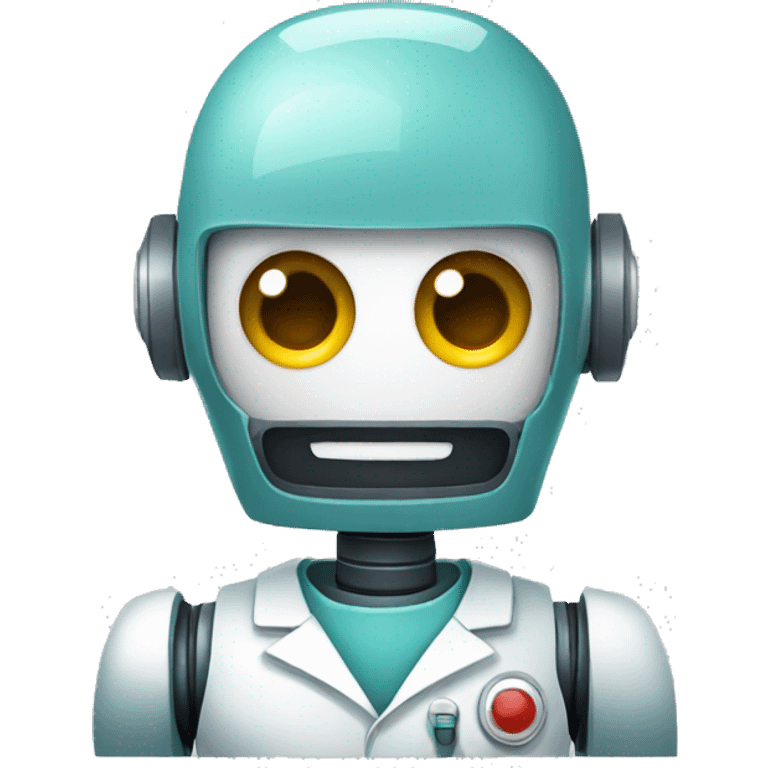 Médecin robot emoji