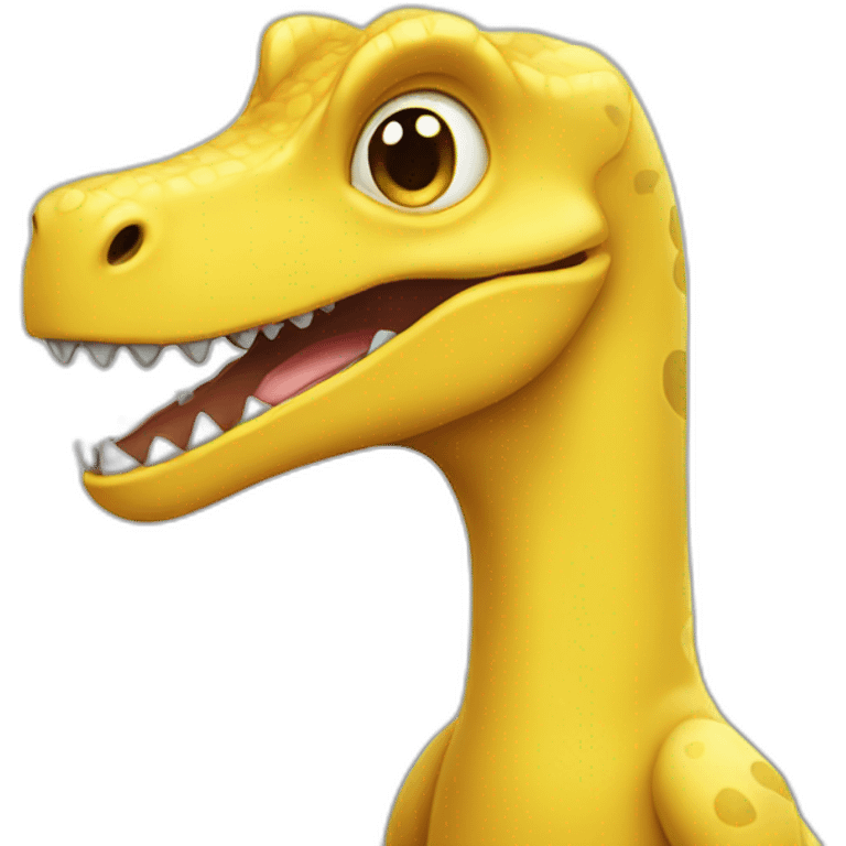 yellow dinosaur emoji