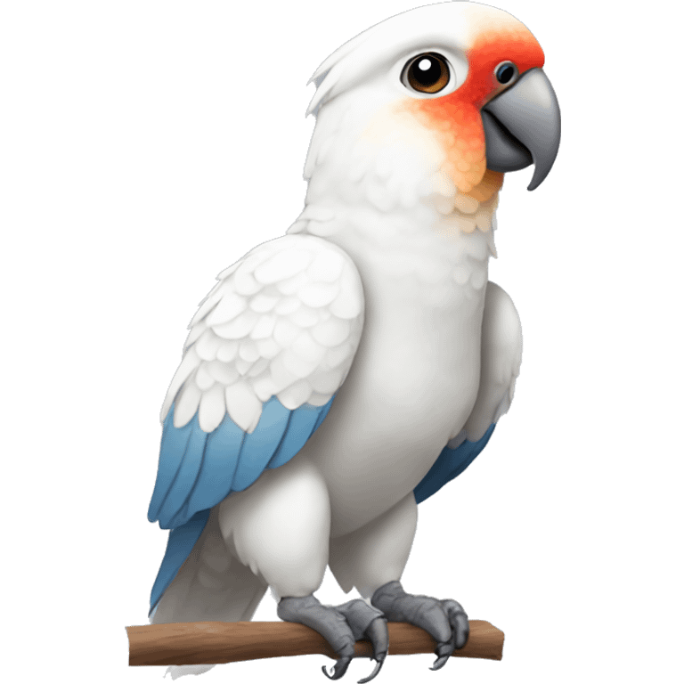 Parrot corella emoji