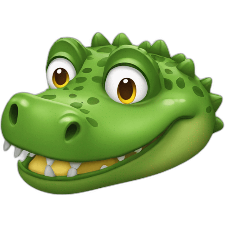 happy animal croc emoji