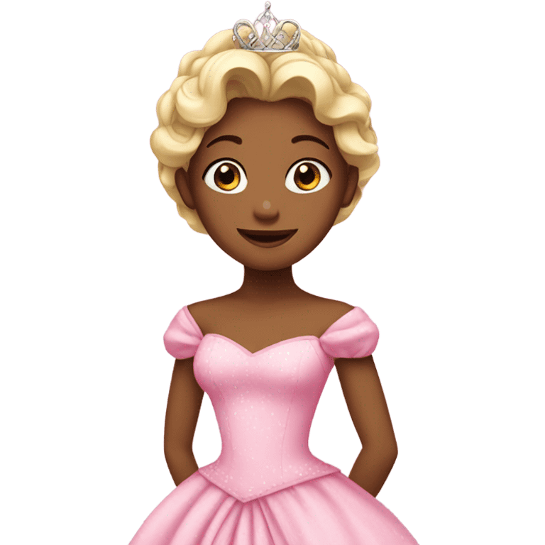 princess in pink dress  emoji