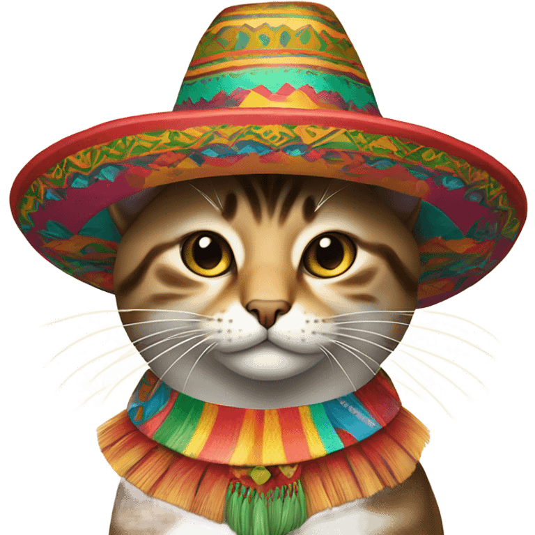 Mexican cat emoji