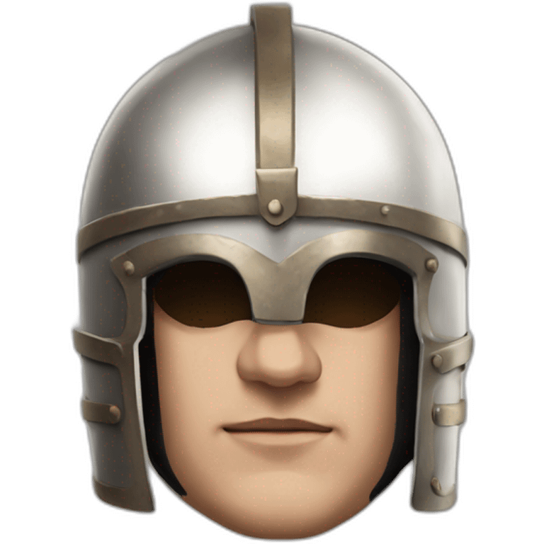 Paul Mescal wearing a gladiator helmet emoji