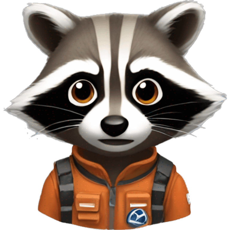 Rocket racoon  emoji