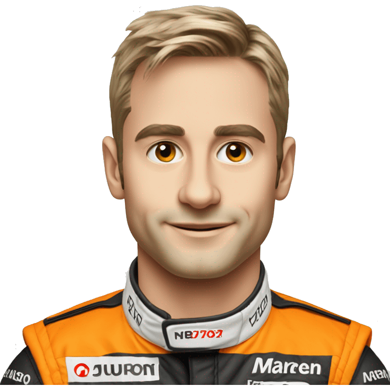 2024 McLaren Formula 1 Car emoji