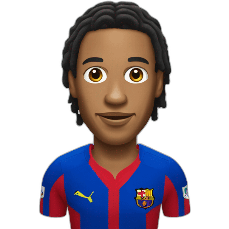 ronaldinho realistic football player emoji