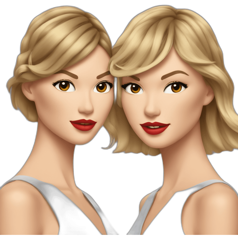 karlie kloss & Taylor Swift emoji