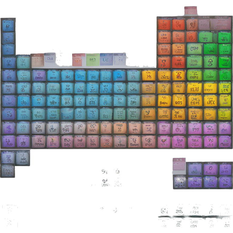 periodic table emoji