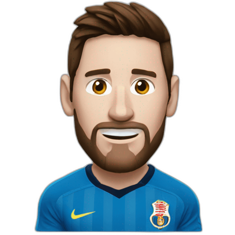 messi world cup emoji