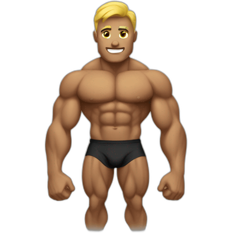 bodybuilder placeholder emoji