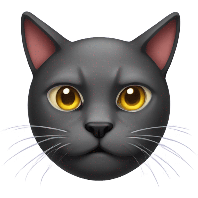 Evil cat emoji