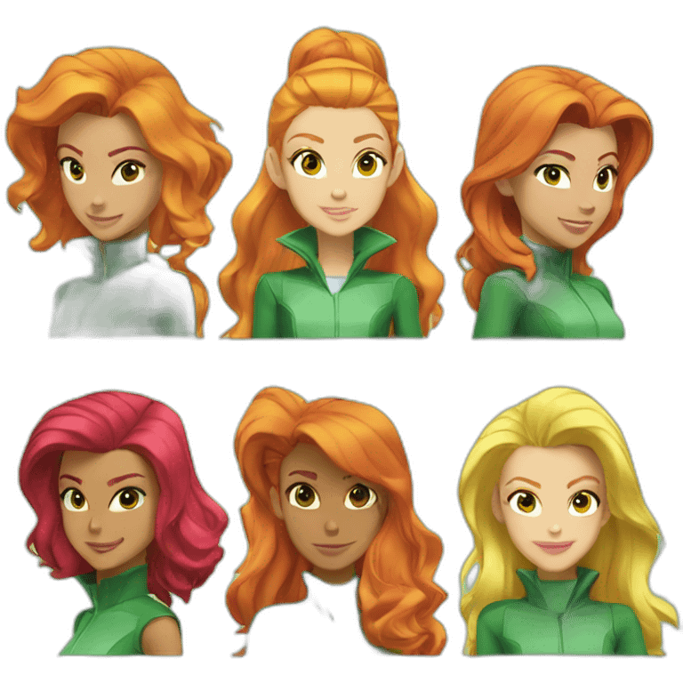 Totally spies emoji