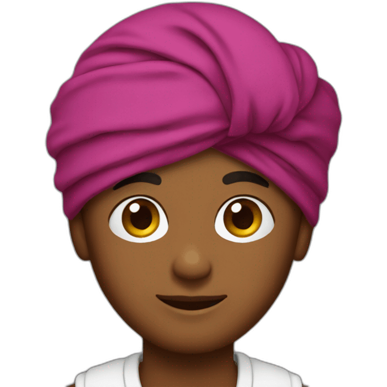 Turban boy emoji