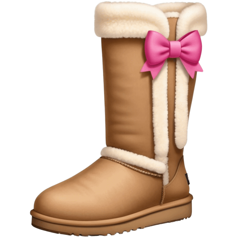 Ugg with bows emoji