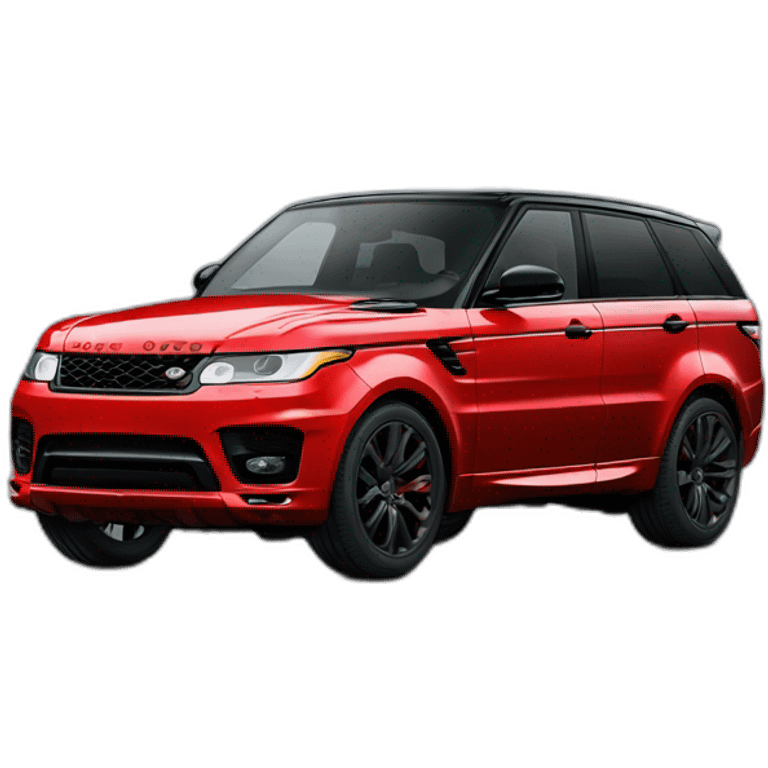 range rover sport red emoji