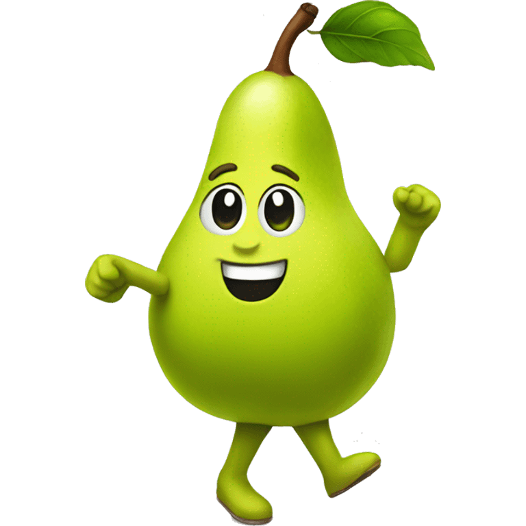 dancing pear emoji