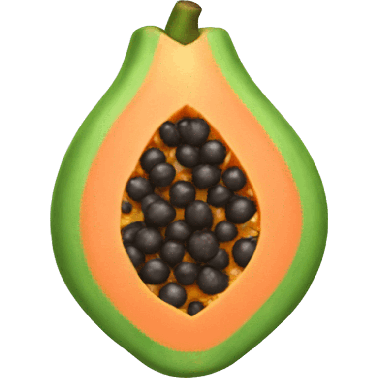 papaya emoji