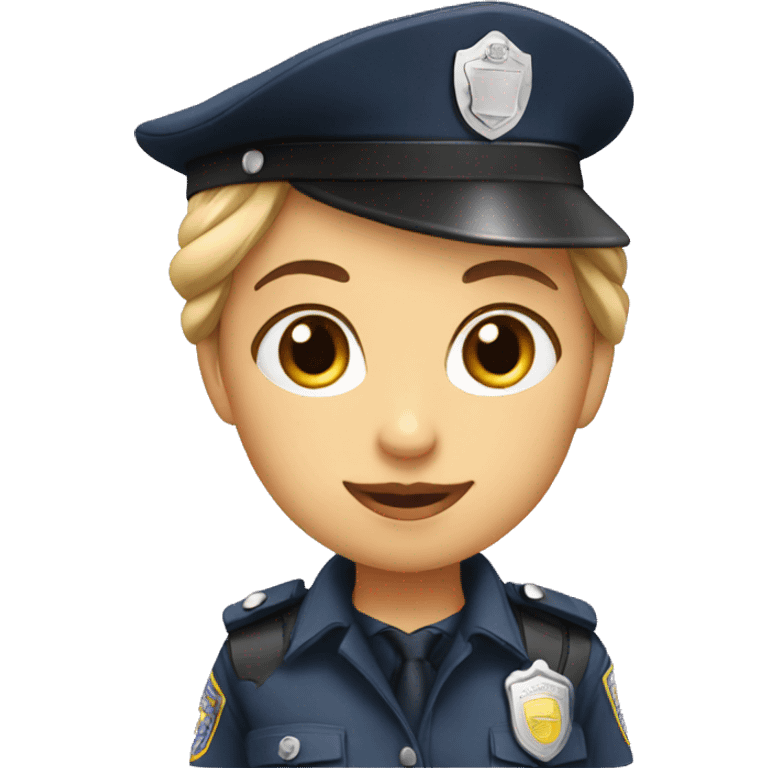 Girl Policeman emoji