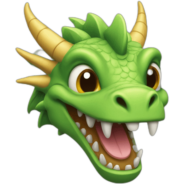 dragon smile emoji