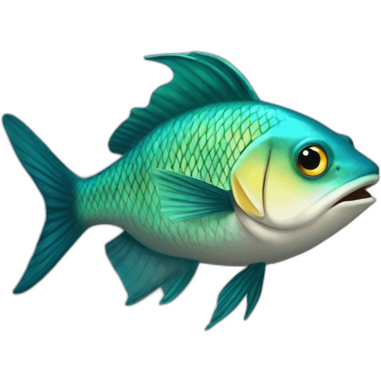 poisson la petite sirène emoji