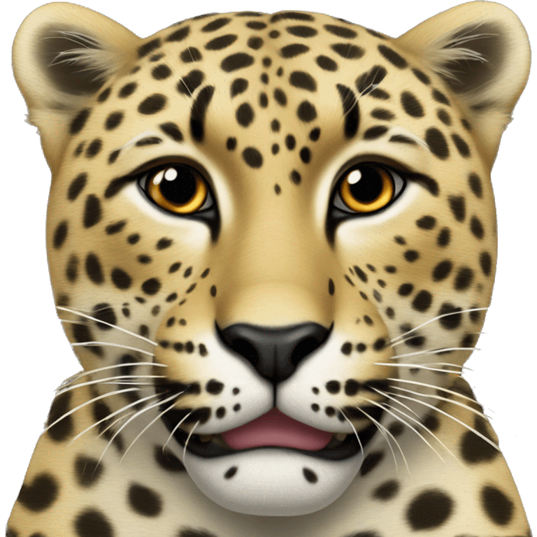 Leopard￼ heart  emoji