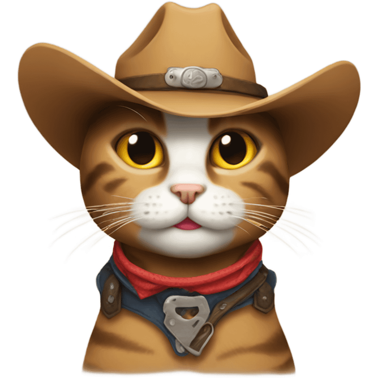 Cowboy Cat emoji