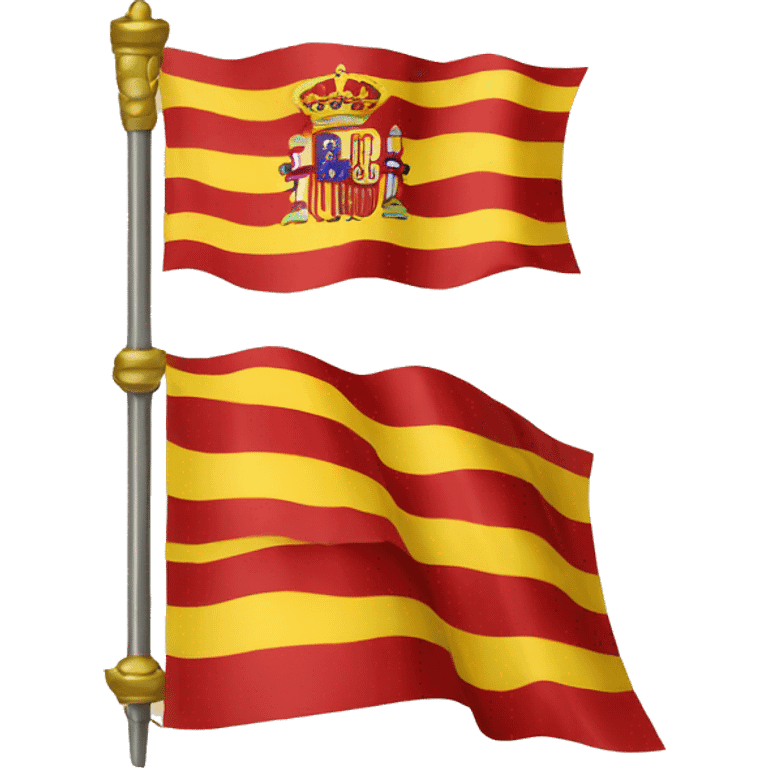 spanish empire flag (cruz de borgoña) emoji