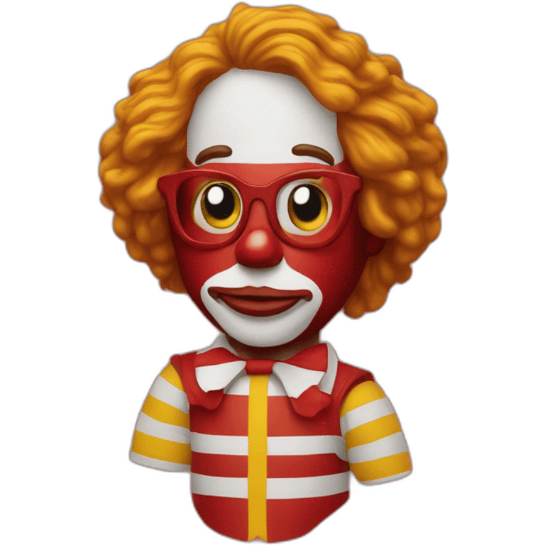 Ronald McDonald emoji