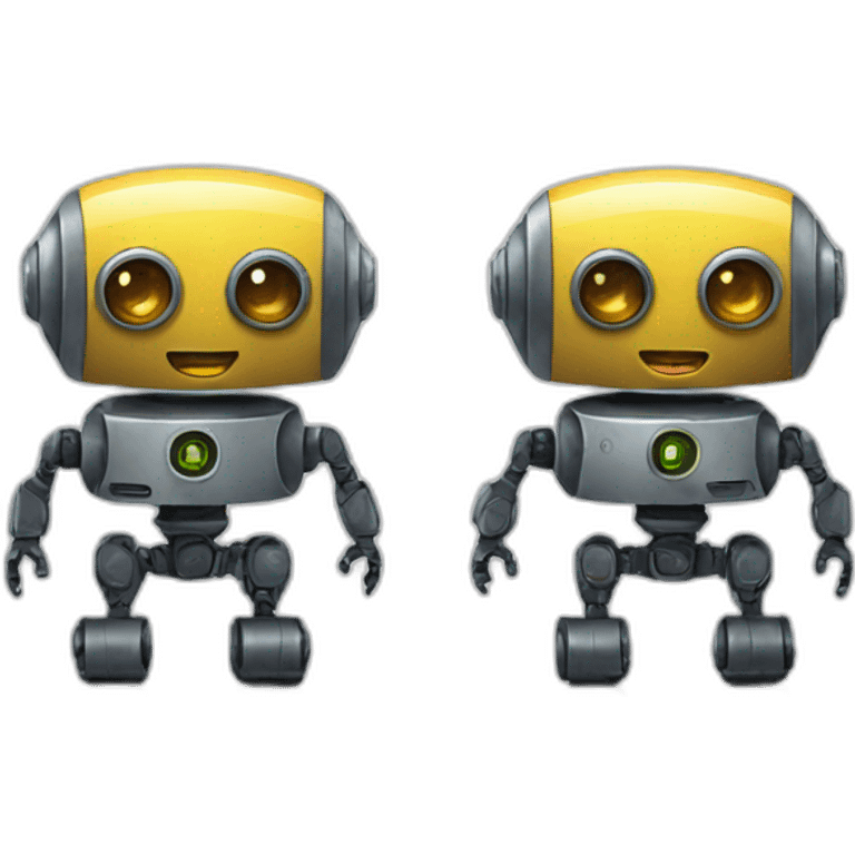 two robots emoji