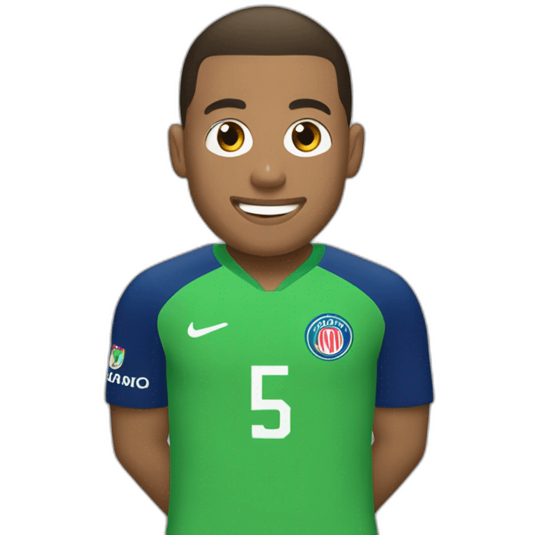 Célébration mbappé emoji