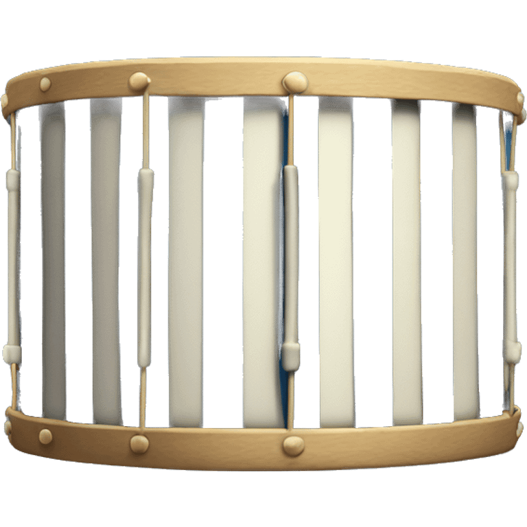 a blue drum emoji