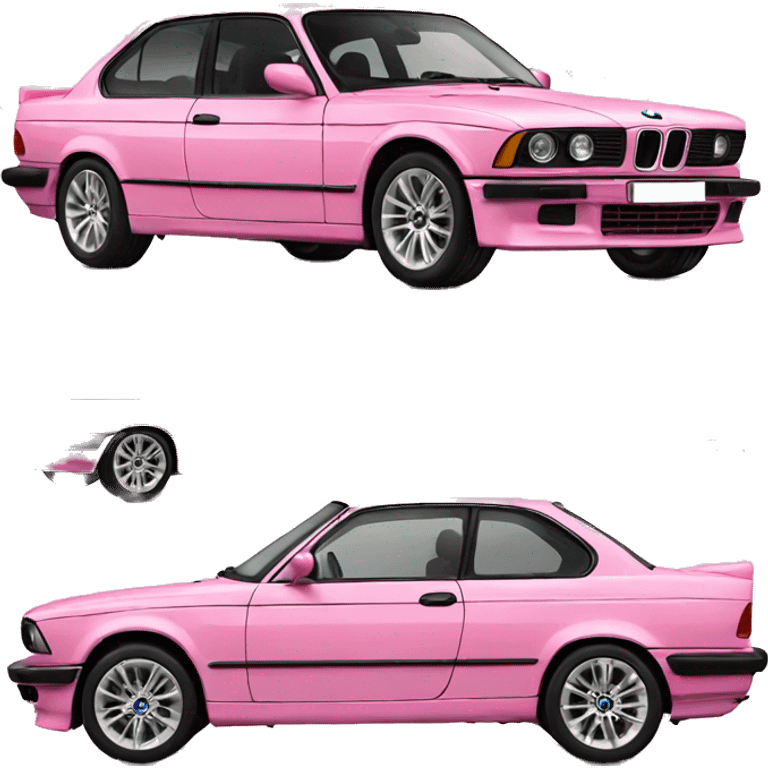 pink bmw emoji