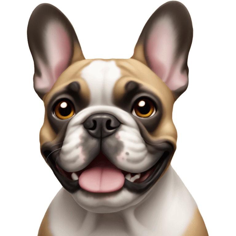 Sable french bulldog  emoji