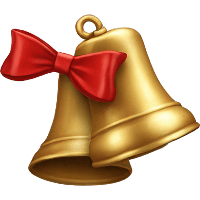 2 bells with bow emoji