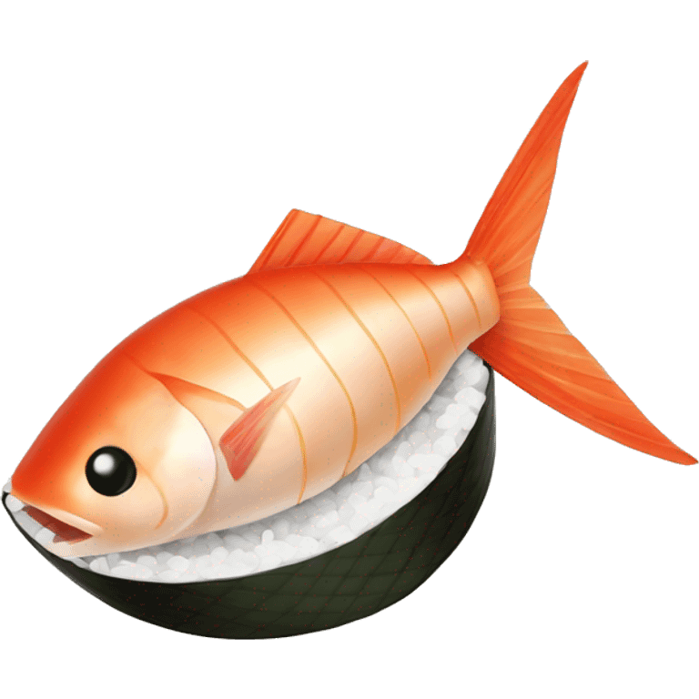 Hamachi-sushi emoji