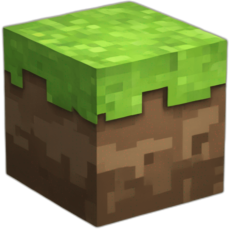 Minecraft dirt block emoji