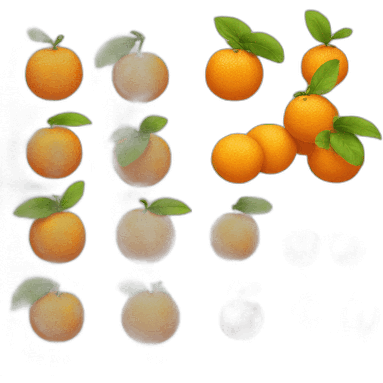 tangerine emoji