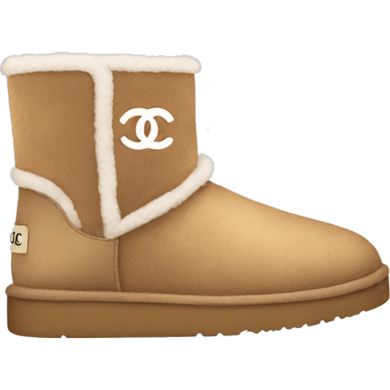 Chanel Ugg emoji