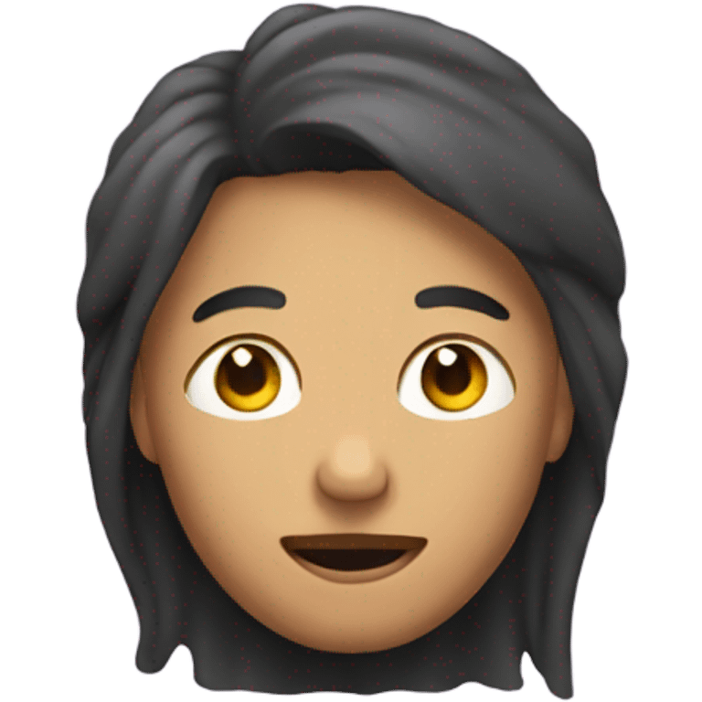 Face with hands and feet behind head emoji